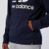 Фото #6 товара NEW BALANCE Essentials Stacked Logo hoodie