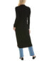 Фото #2 товара Stateside 2X1 Rib Layered Cardigan Women's Black Xs