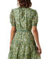 ფოტო #8 პროდუქტის ASTR Women's Marilou Floral-Print Puff-Sleeve Dress