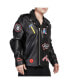 Men's Black Chucky Wanna Play Biker Full-Zip Jacket