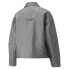 Фото #4 товара Puma Pronounce X Woven Full Zip Jacket Womens Grey Casual Athletic Outerwear 534