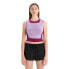 ICEBREAKER Zone Knit Cropped sleeveless T-shirt Purple Gaze / Go Berry / Cb, L - фото #1