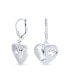 Фото #1 товара Серьги Bling Jewelry I Love My Dog Heart Shape Cut