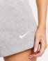 Nike Mini Swoosh shorts in grey