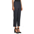 Фото #3 товара Scoop Women's Navy Pinstripe Durable Knit Slim Fit Skinny Trouser Pants Size 6