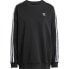 ADIDAS ORIGINALS 3 Stripes Oversized Crew sweatshirt Черный, S - фото #4