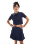 Фото #4 товара Mango mini skirt co-ord in navy