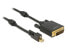 Delock 85637 - 5 m - Mini DisplayPort - DVI - Male - Male - Gold