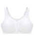 Women's Full Figure Plus Size MagicLift Front Close Posture Back Support Bra 1265