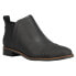 Фото #2 товара TOMS Reese Round Toe Chelsea Booties Womens Black Casual Boots 10015796T