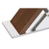 Фото #4 товара Журнальный столик DKD Home Decor Прозрачный Серебристо-темно-коричневый Кристаллическая Сталь 120 x 40 x 75 см