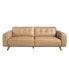 Фото #5 товара 3-Sitzer-Sofa aus sandfarbenem Leder