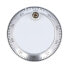 CNC Rotary Encoder - 100 Pulses per Rotation - 60mm Diameter - Silver - Adafruit 5735
