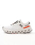 ON Cloudrunner 2 running trainers in white and stone