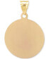 ფოტო #5 პროდუქტის Saint Christopher Medal Pendant in 14k Yellow Gold