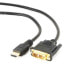 Фото #1 товара Кабель HDMI—DVI GEMBIRD CC-HDMI-DVI-6 1,8 m