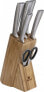 Фото #1 товара набор ножей в блоке KINGHOFF KH-1555 6 предметов