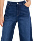 Фото #4 товара Petite High-Rise Wide-Leg Jeans, Created for Macy's