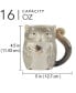 Фото #3 товара Woodland Critters 3-D Mugs, Set of 4