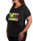 ფოტო #3 პროდუქტის Trendy Plus Size Destination Hawaii Graphic T-shirt