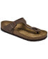 ფოტო #1 პროდუქტის Women's Gizeh Birko-Flor Nubuck Sandals from Finish Line