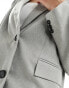 4th & Reckless tailored dropped shoulder blazer co-ord in grey