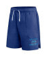 Фото #3 товара Men's Royal Chicago Cubs Statement Ball Game Shorts