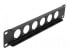 Delock 86501 - Black - Metal - Rack mounting - 1U - 44.4 mm - 12.5 mm - фото #4