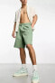 Фото #4 товара Sportswear Life Pleated Chino Bol Kesim Erkek Kanvas Şort