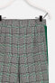 Фото #3 товара Брюки для малышей LC WAIKIKI Панталоны в клетку завернутые в зеленый Kız Çocuk