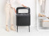 Фото #5 товара Brabantia Bo Laundry Bin, 60 L, Rectangular, Black, Black, 540 mm, 320 mm