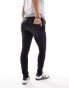 ONLY Maternity Blush skinny jeans with frayed hem in washed black