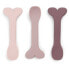 Фото #1 товара DONE BY DEER Silicone Baby Spoon 3-Pack Wally