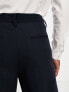 Фото #5 товара Only & Sons slim tapered suit trousers in navy