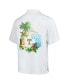 Men's White Tennessee Volunteers Castaway Game Camp Button-Up Shirt