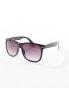 New Look square sunglasses in black