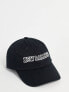 New Balance collegiate logo baseball cap in black