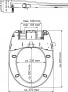 Deska sedesowa Eisl Deska myjąca na toaletę, ciche zamykanie, biała Lumarko!
