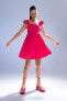 Babydoll Kare Yaka Modal Askılı Mini Elbise A8023ax23hs