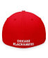 Фото #2 товара Men's Red Chicago Blackhawks Defender Flex Hat