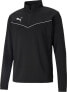 Puma Bluza męska Puma teamRISE 1 4 Zip Top czarna 657394 03