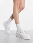 Superga 2790 Flatform Trainers In White