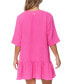 Фото #2 товара Juniors' Sol Cotton Button-Up Cover-Up Dress