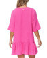 Juniors' Sol Cotton Button-Up Cover-Up Dress