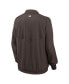 ფოტო #2 პროდუქტის Women's Brown San Diego Padres Authentic Collection Team Raglan Performance Full-Zip Jacket