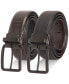 ფოტო #4 პროდუქტის Men's Stretch Reversible Faux-Leather Belt