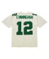 Men's Randall Cunningham Cream Philadelphia Eagles Chainstitch Legacy Jersey