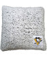 Фото #1 товара Подушка Logo Brands Pittsburgh Penguins 16" x 16" Frosty Sherpa