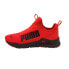 Фото #3 товара Puma Wired Rapid 38588103 Mens Red Canvas Slip On Athletic Running Shoes