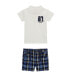 Фото #1 товара Костюм GUESS Baby Boys Polo Shirt & Plaid